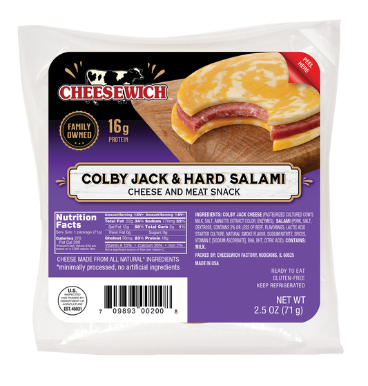 Cheesewich™ Colby Jack & Hard Salami